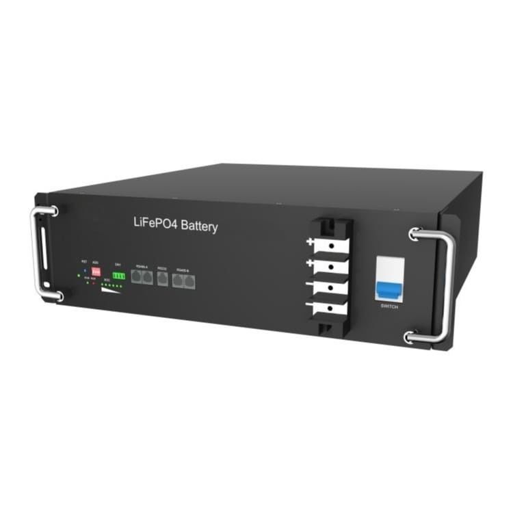 2560Wh 51.2V DC Rack Mount Lifepo4 pin cho kho năng lượng thương mại công nghiệp