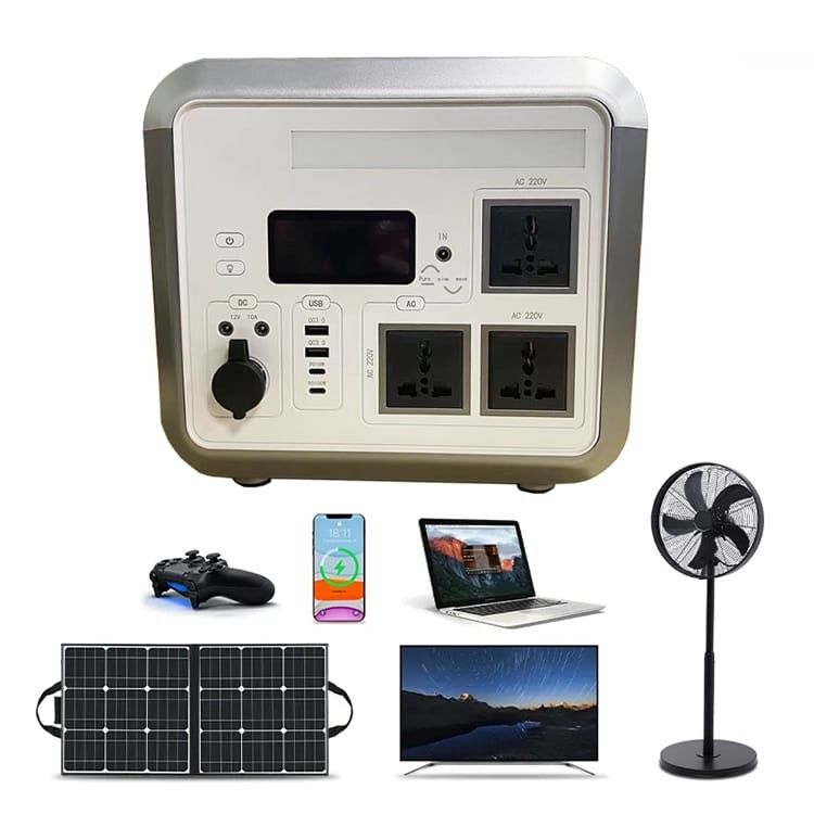 LiFePO4 Hệ thống pin năng lượng mặt trời, nhà máy điện 1200w cho cắm trại ngoài trời
