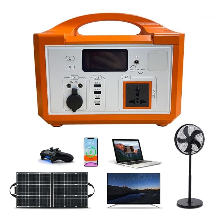 Nhà máy điện pin lithium 460wh, nguồn điện ngoài trời 600 Watt