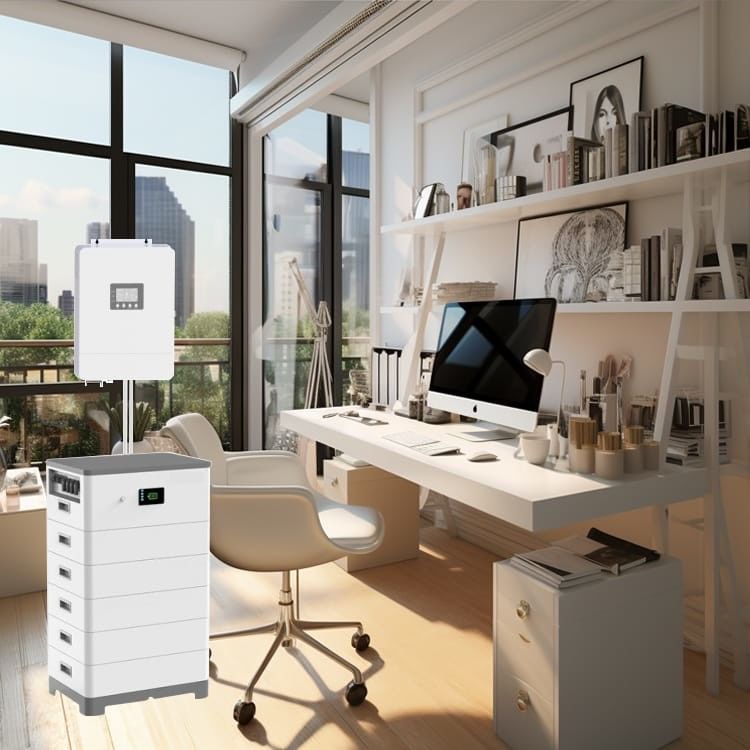 30.72kwh 48V hệ thống lưu trữ pin mặt trời dân cư với pin Lithium Iron Phosphate