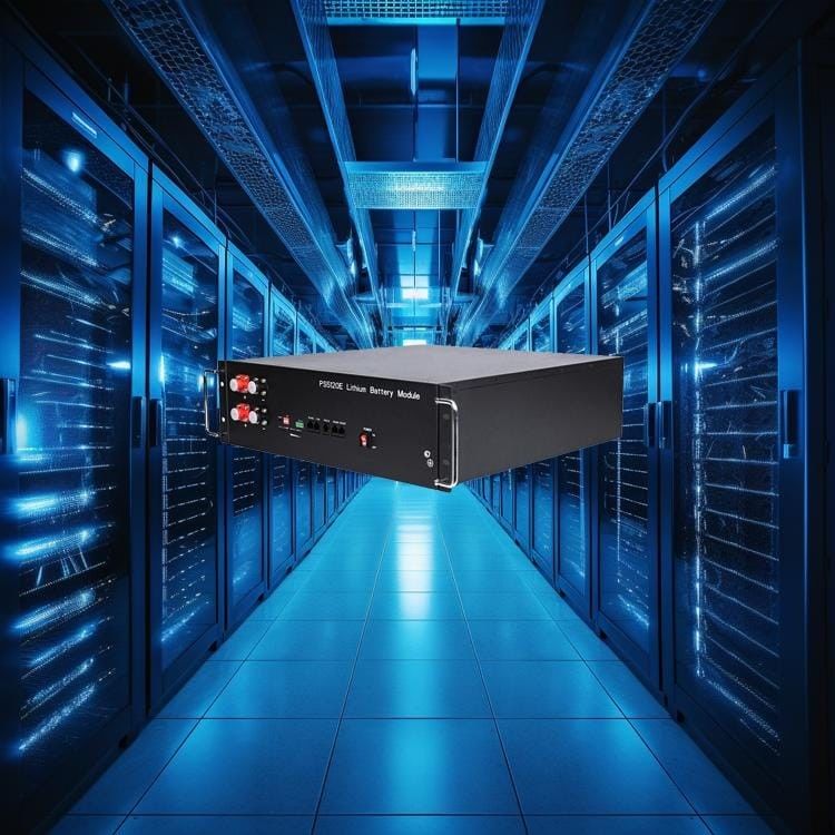 Bộ pin lithium ion gắn trên kệ 14Kwh Hệ thống lưu trữ năng lượng gia đình 48V pin mặt trời LiFePO4