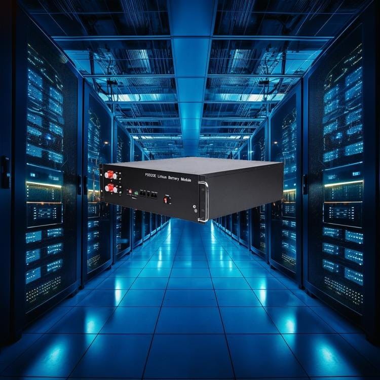 Hệ thống lưu trữ năng lượng pin lithium 50kWh Lifepo4 rackmount cao áp suất cho các ứng dụng công nghiệp